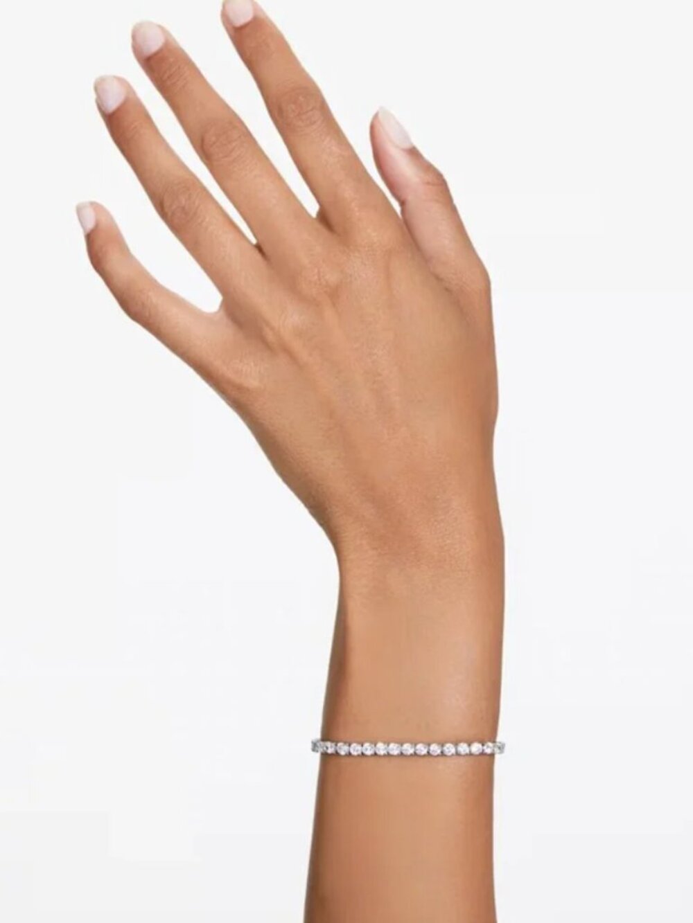 BRAND NEW With Tags, IN Box, GOLD Classic Cubic Zirconia Tennis Bracelet